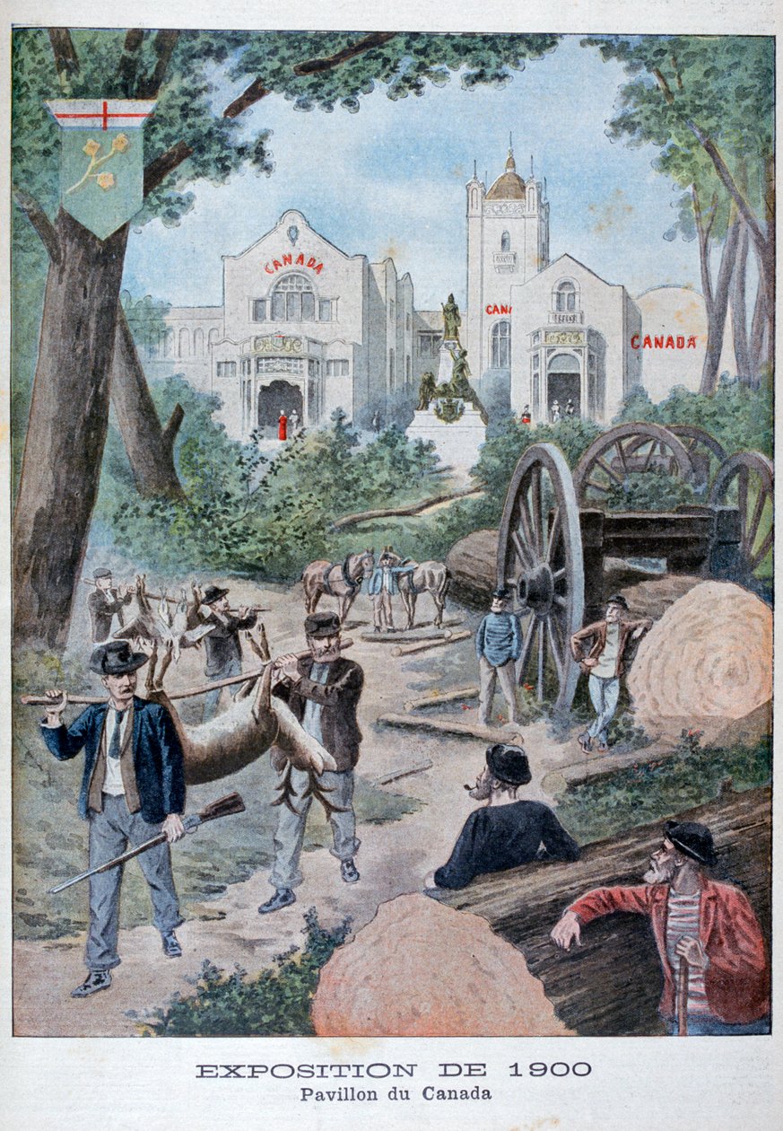 1900 Evrensel Sergisinde Kanada pavyonu, Paris, 1900 by Unbekannt