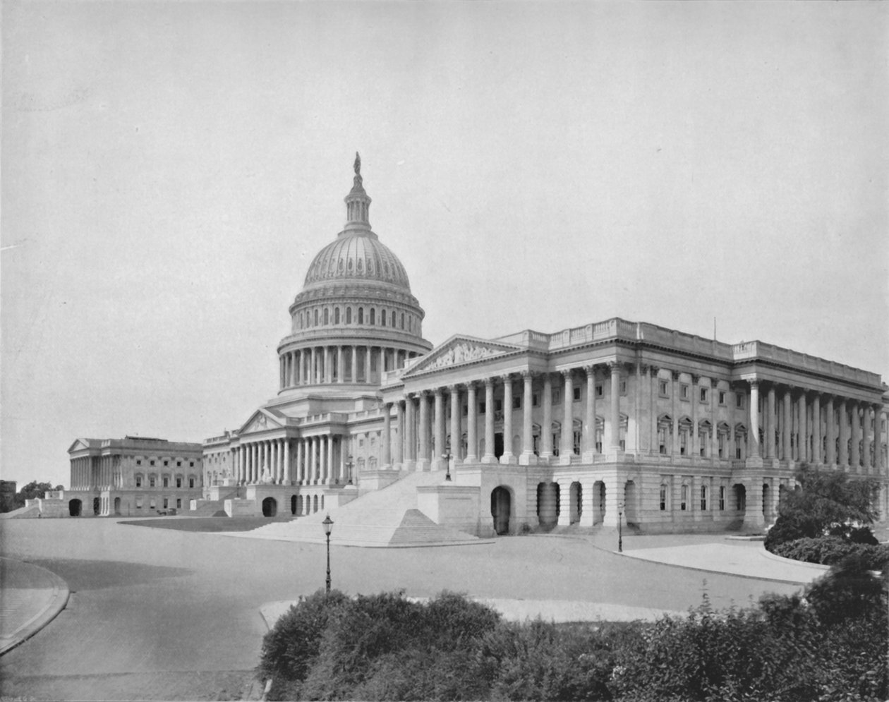 Capitol, Washington, 19. yüzyıl by Unbekannt