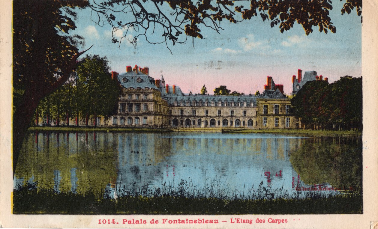 Sazan Göleti, Fontainebleau Sarayı, 1930
