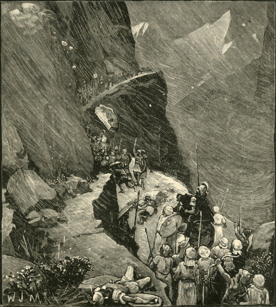 Alpleri Geçen Kartacalılar, 1890. by Unbekannt
