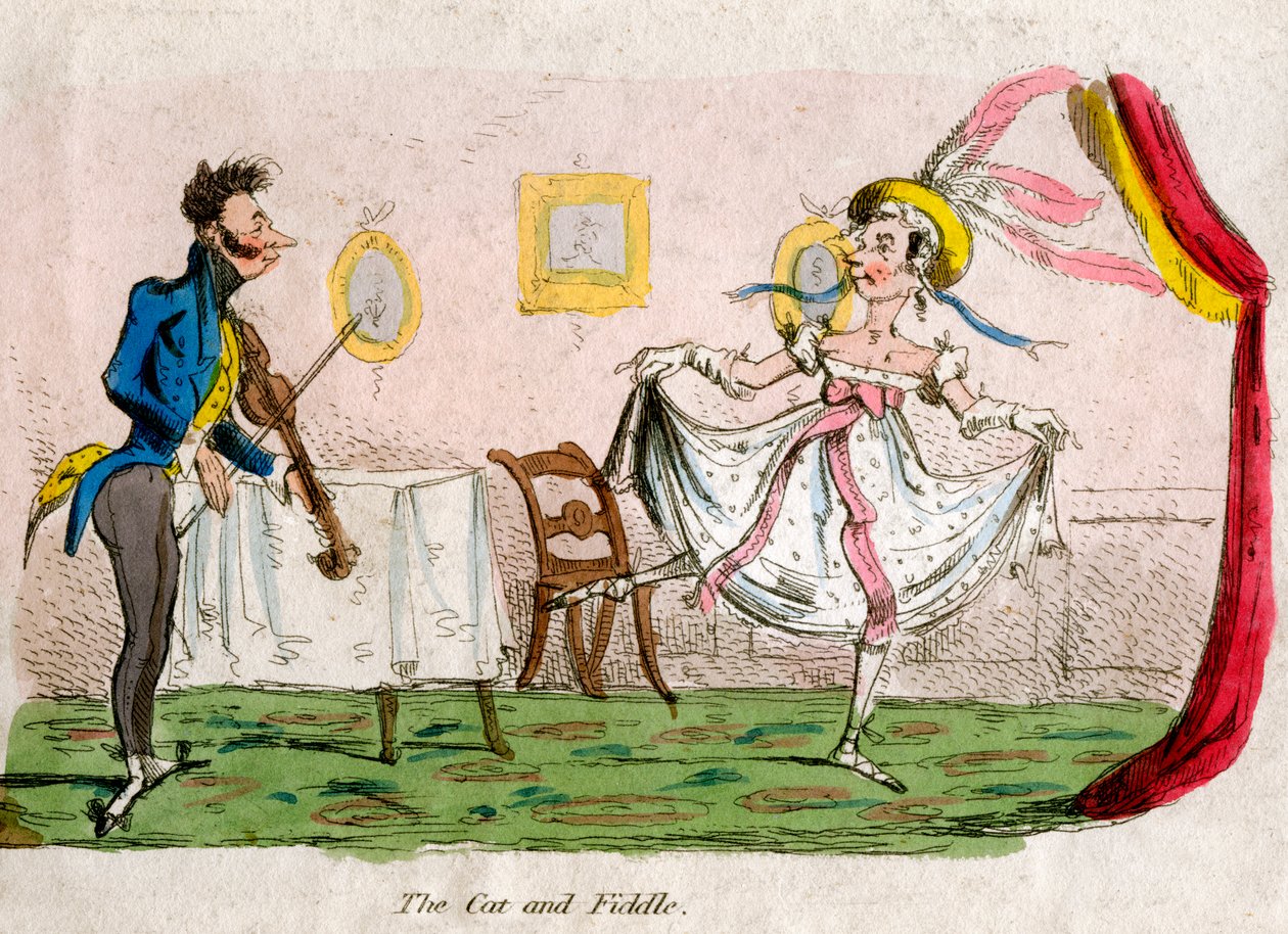 kedi ve keman by Unbekannt