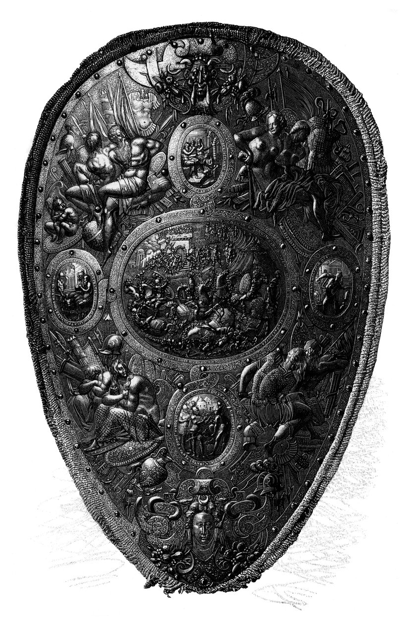 Cellini Kalkanı, 1882 by Unbekannt
