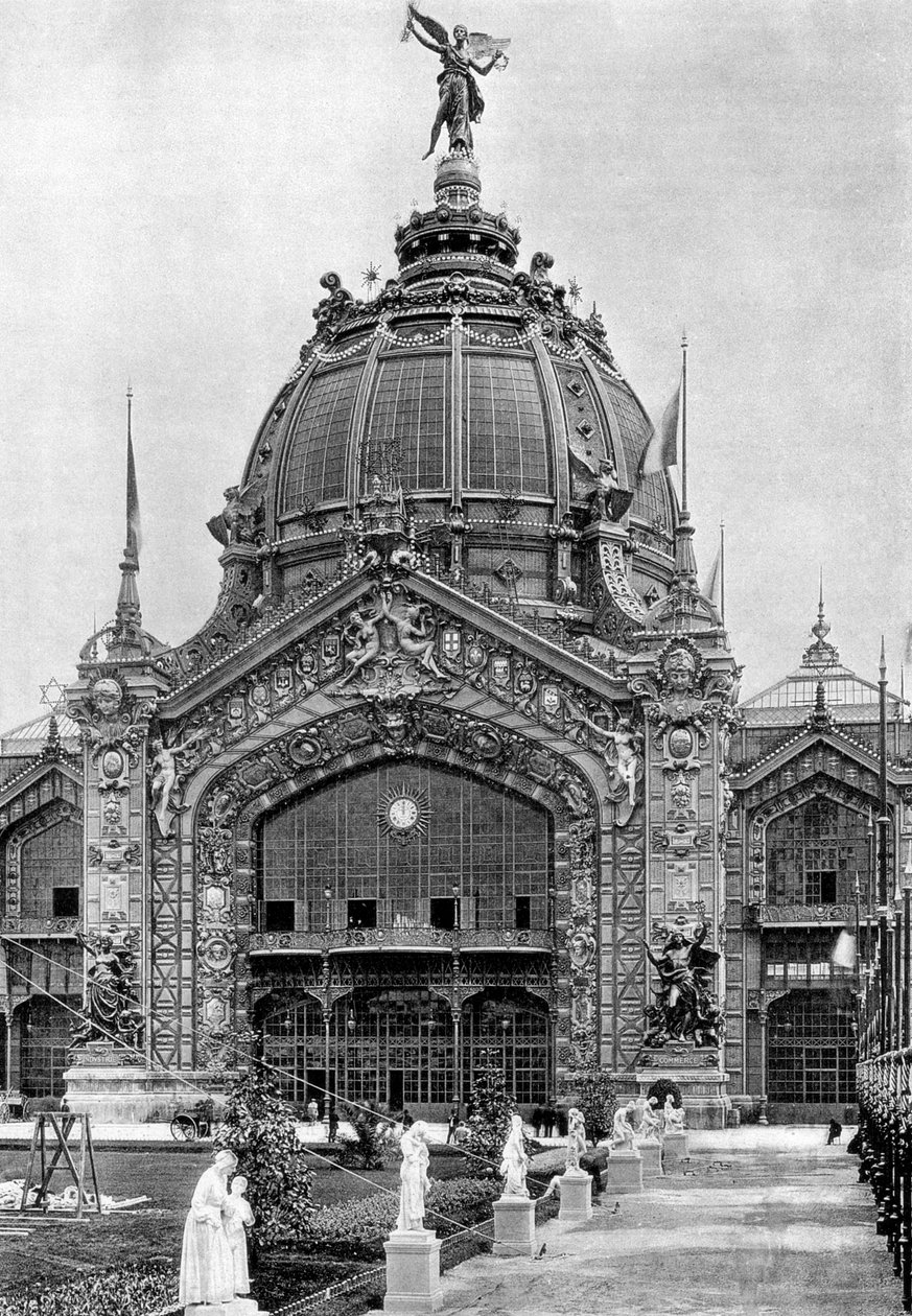 Merkezi Kubbe, Evrensel Sergi, Paris, 1889 by Unbekannt