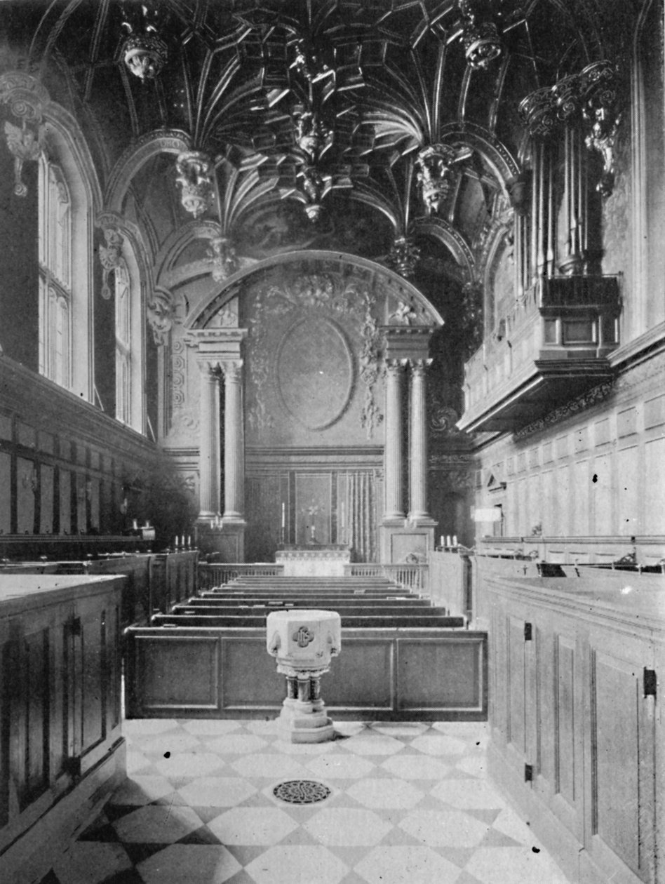 Şapel, Hampton Court Sarayı, 1903 by Unbekannt