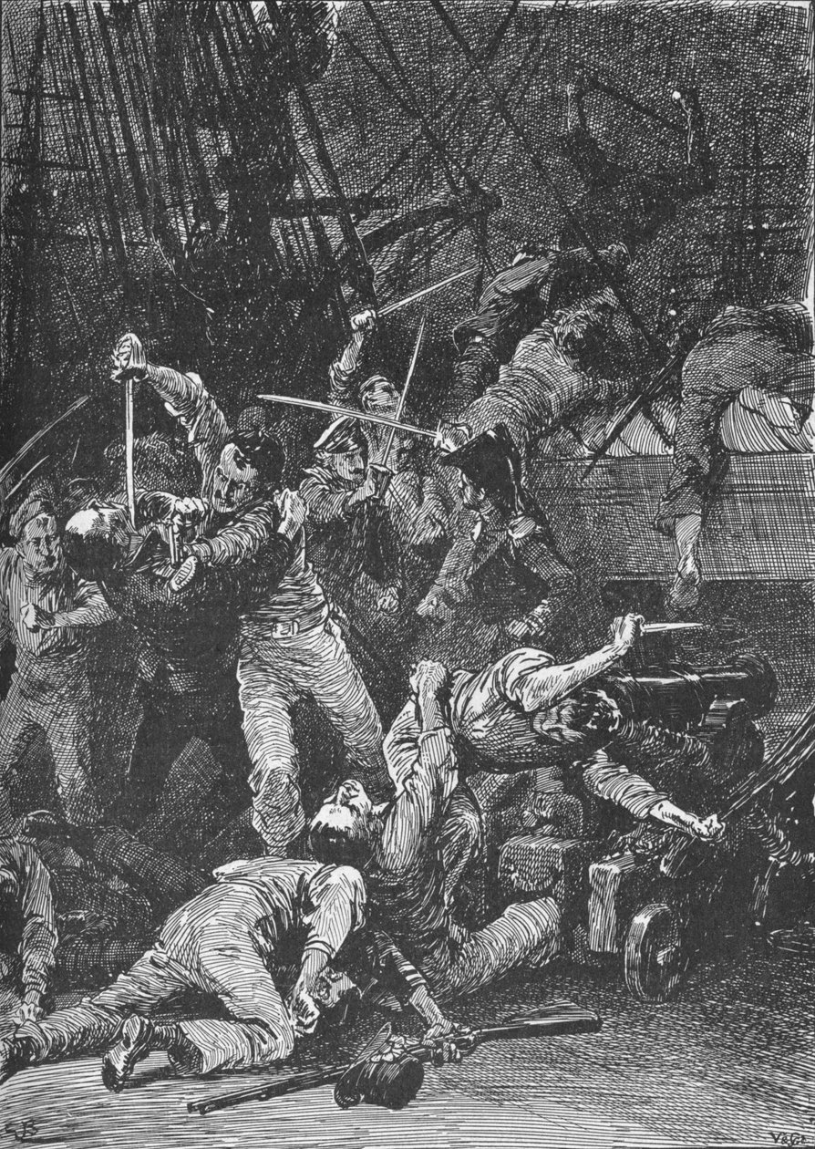 Şilili Cutlasses Güverteyi Süpürdü, 1902 by Unbekannt