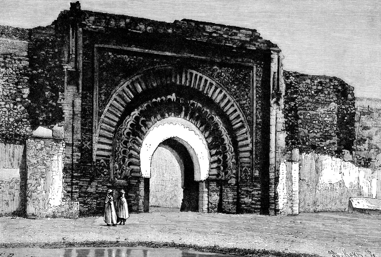 Hristiyanlar Kapısı, Fas, 1895 by Unbekannt