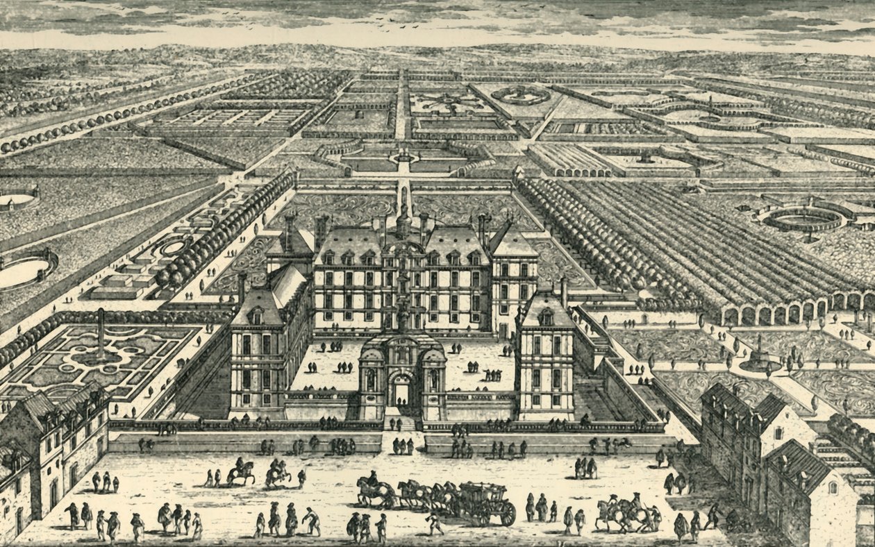 Chateau de la Rochefoucauld, Liancourt, Oise, kuzey Fransa, c1675, 1903. by Unbekannt