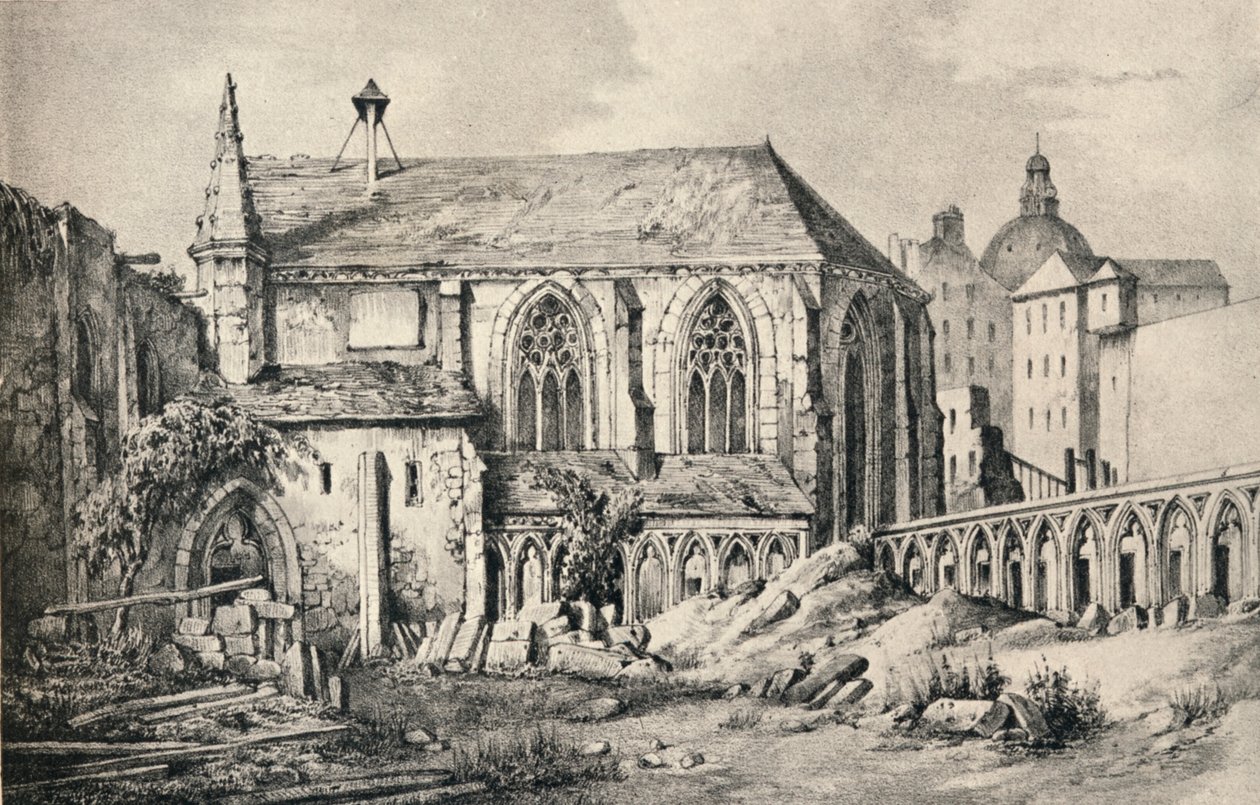 Kilise ve Cluny Koleji Manastırı, 1824, 1915 by Unbekannt