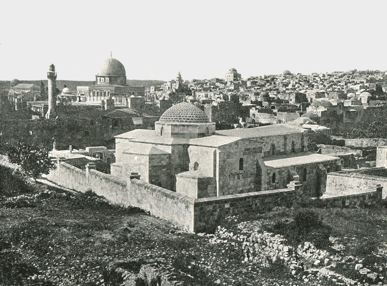 Aziz Anne Kilisesi, Kudüs, Filistin, 1895. by Unbekannt