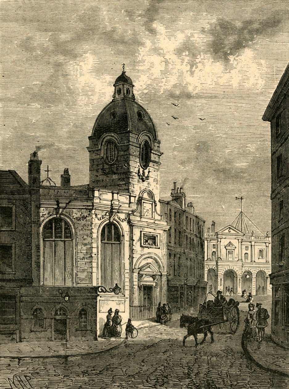 St. Benet Fink Kilisesi, Eski Bir Görünümden, 1897. by Unbekannt