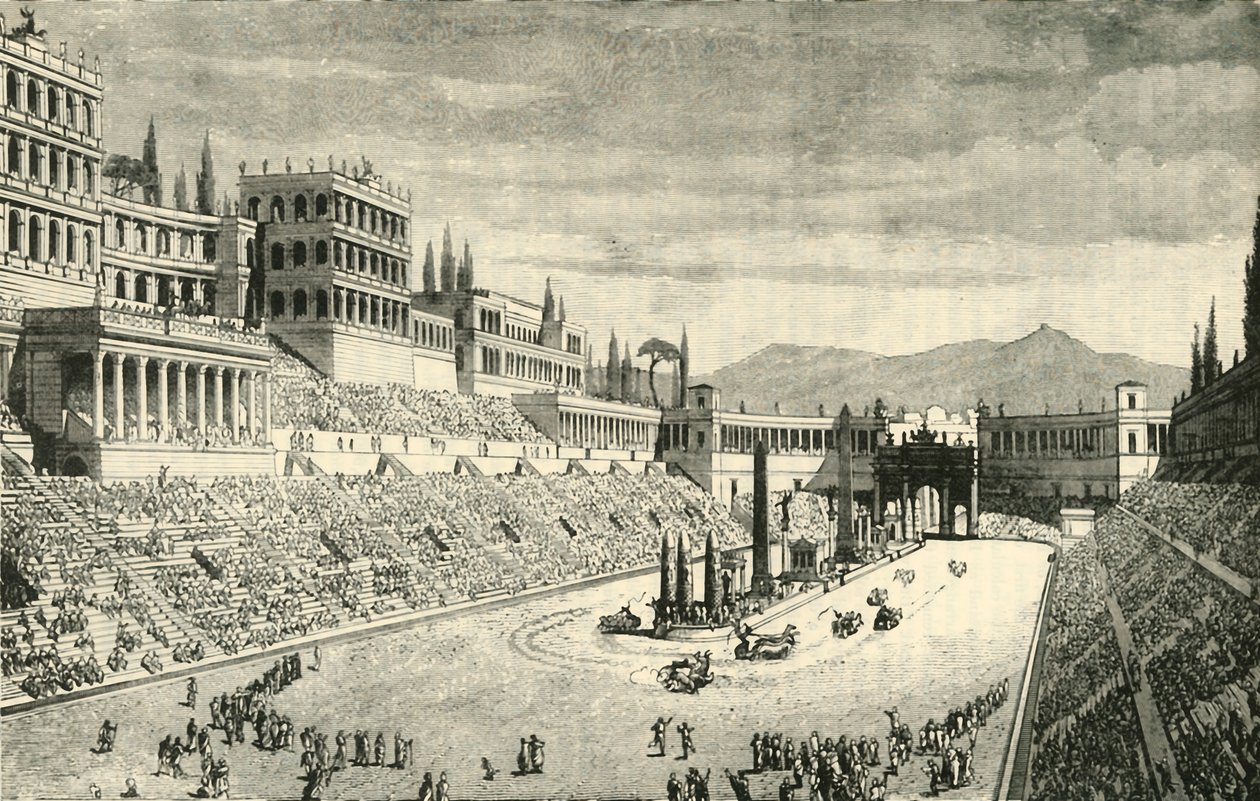Circus Maximus restorasyonu, 1890. by Unbekannt