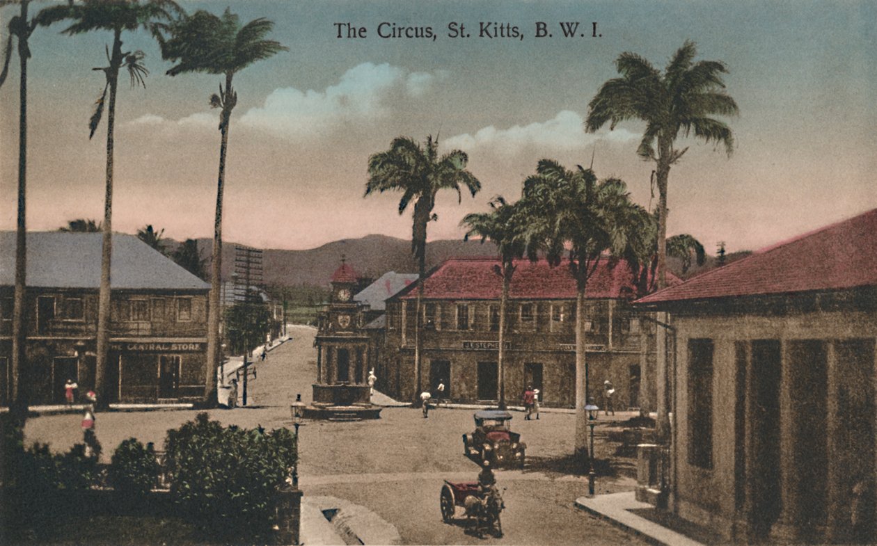 Sirk, St. Kitts, B.W.I., 20. yüzyılın başlarında. by Unbekannt