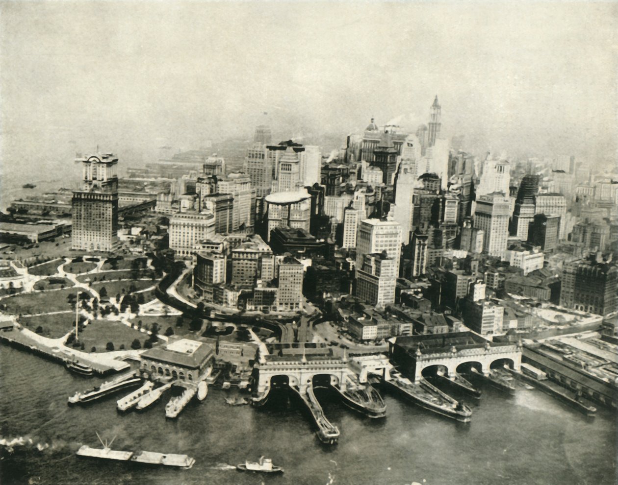 Havadan görüldüğü haliyle New York Şehri, 1936. by Unbekannt
