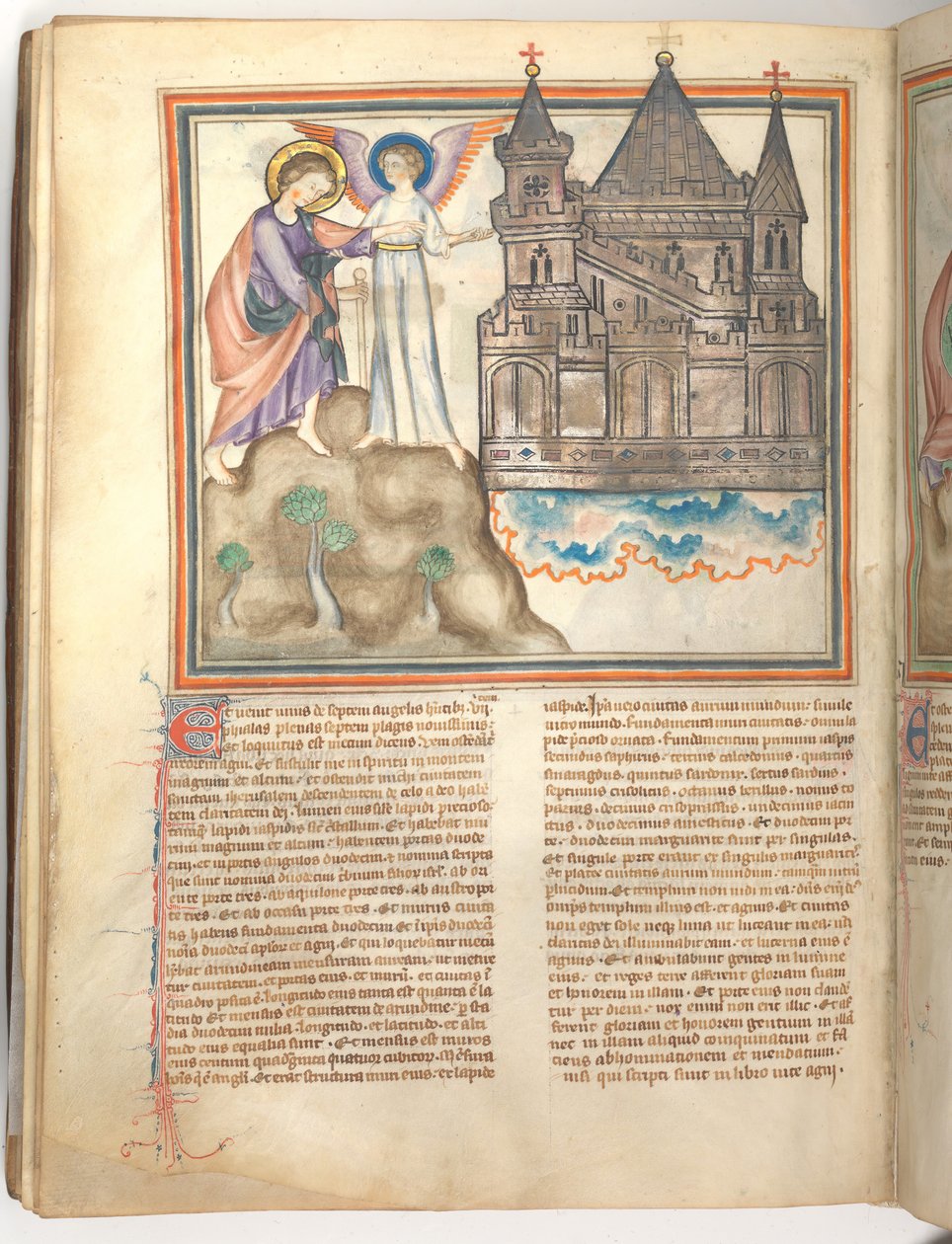 Cloisters Apocalypse, ca. 1330. by Unbekannt