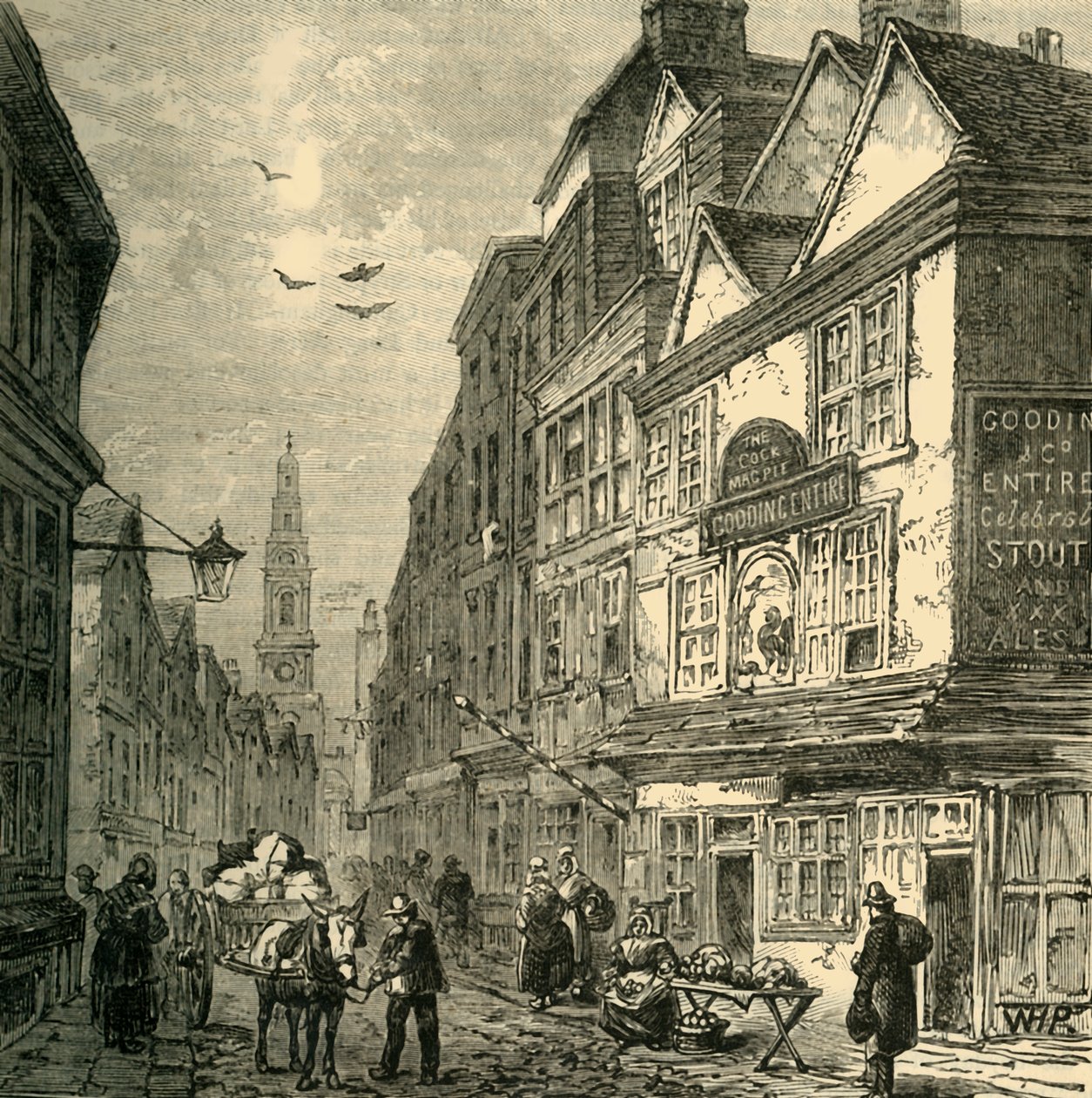 Horoz ve Saksağan, Drury Lane, 1881. by Unbekannt