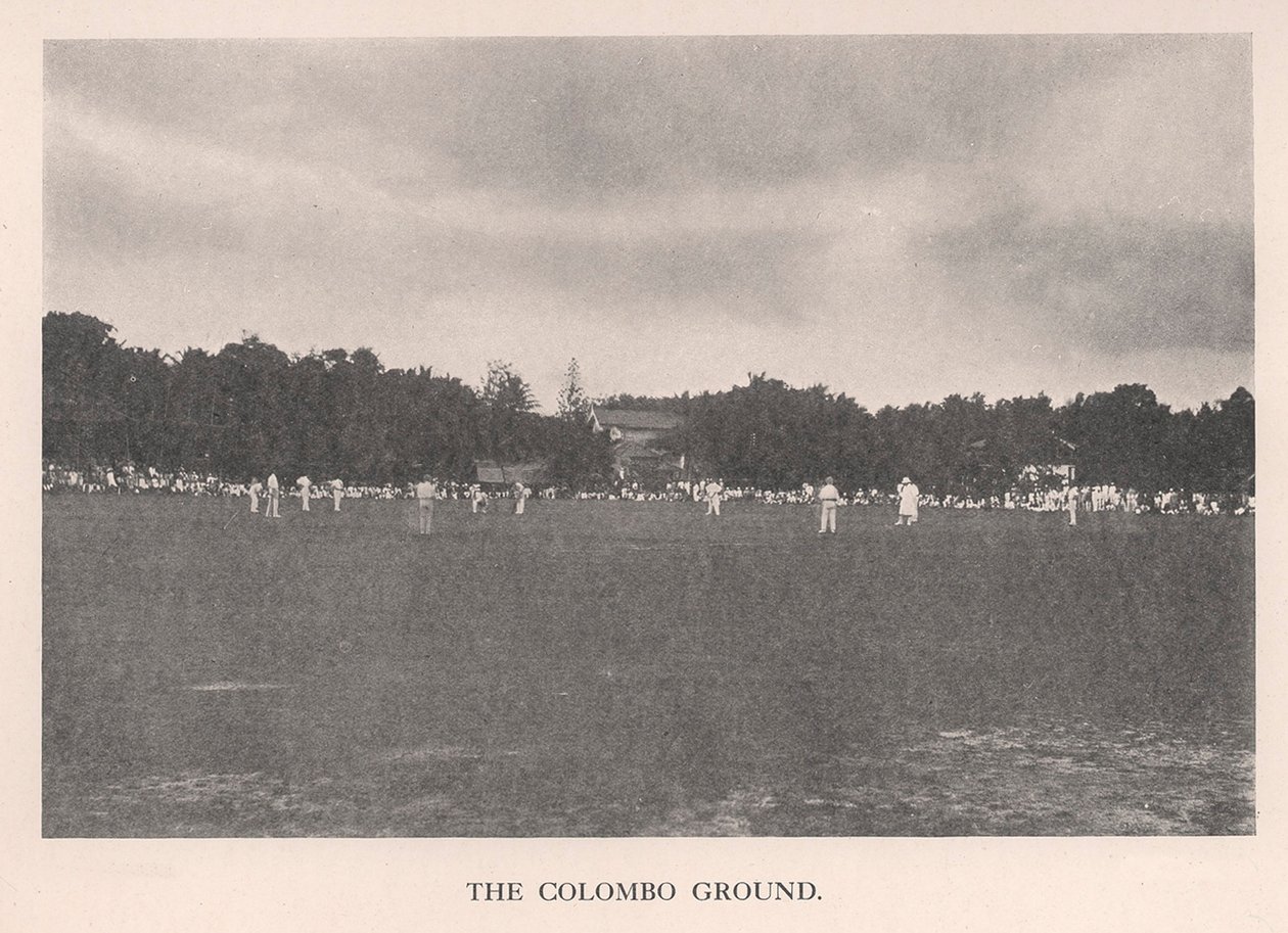 Colombo Kriket Sahası, Seylan, 1912. by Unbekannt