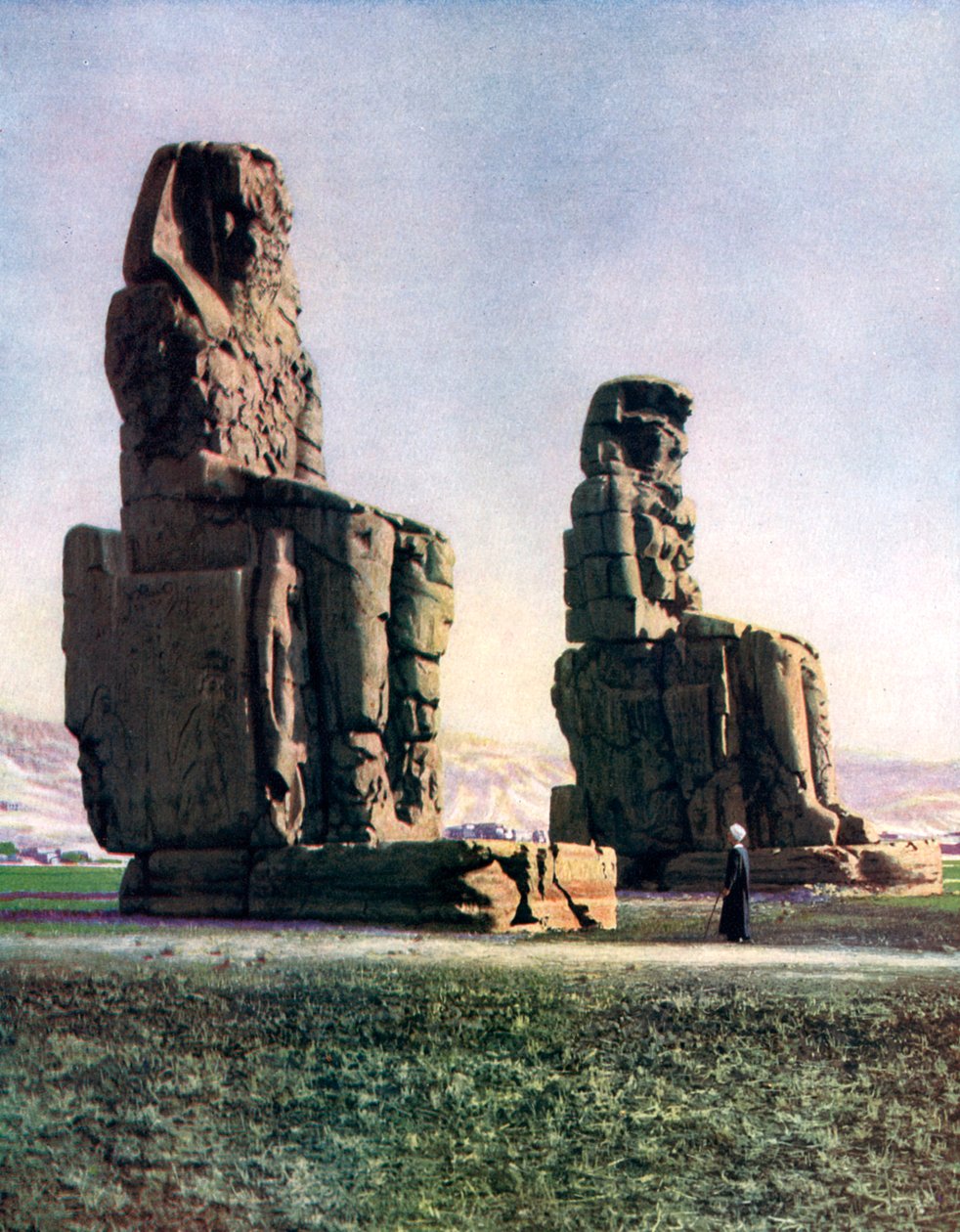 Memnon Heykeli, Teb, Mısır, 1933-1934 by Unbekannt