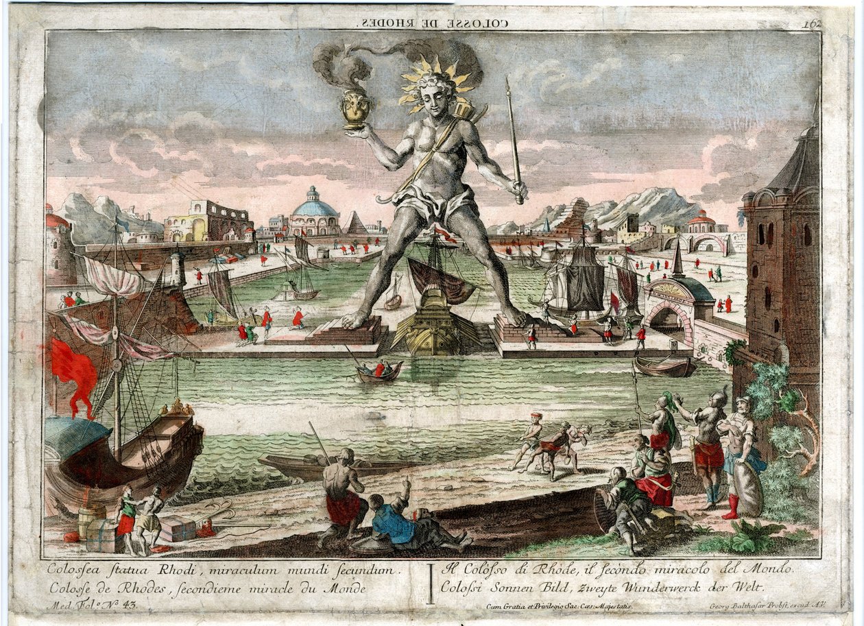Rodos Heykeli, 1760 by Unbekannt