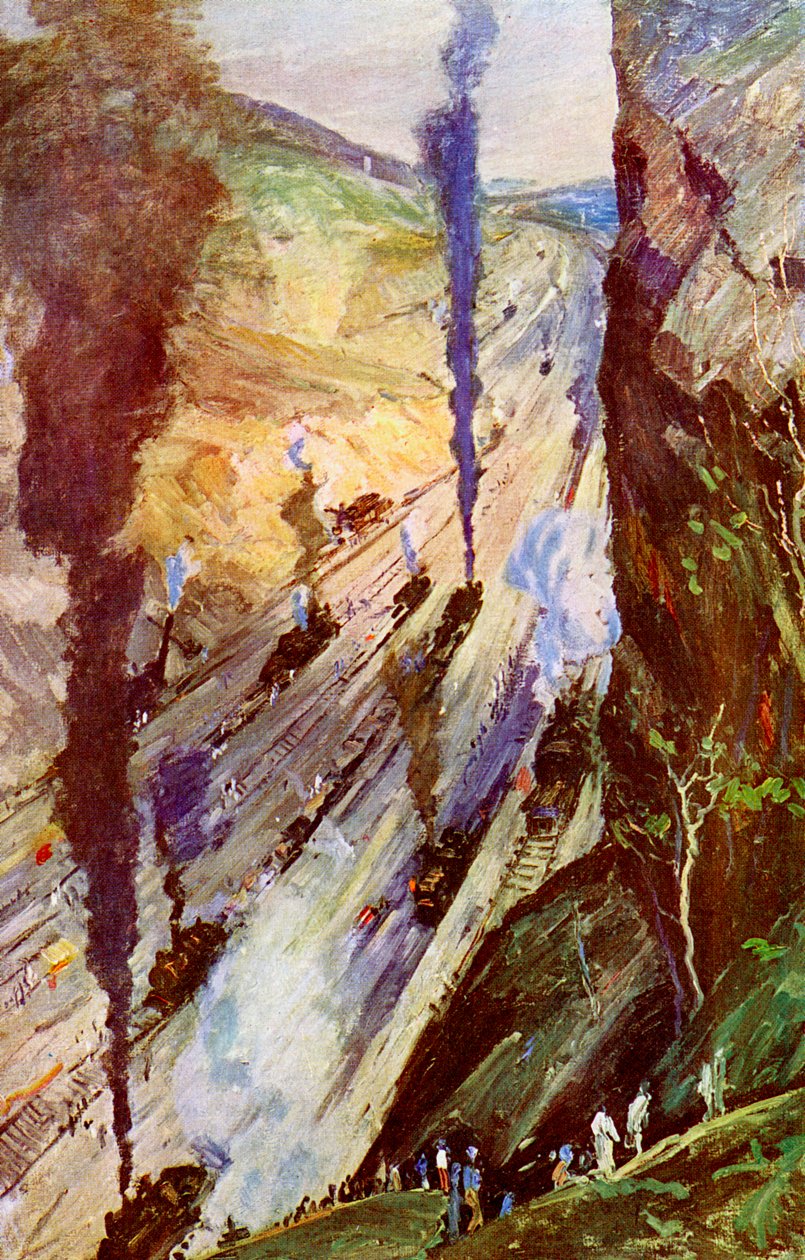 Fatihler, Culebra Cut, Panama Kanalı, Panama, 1926 by Unbekannt
