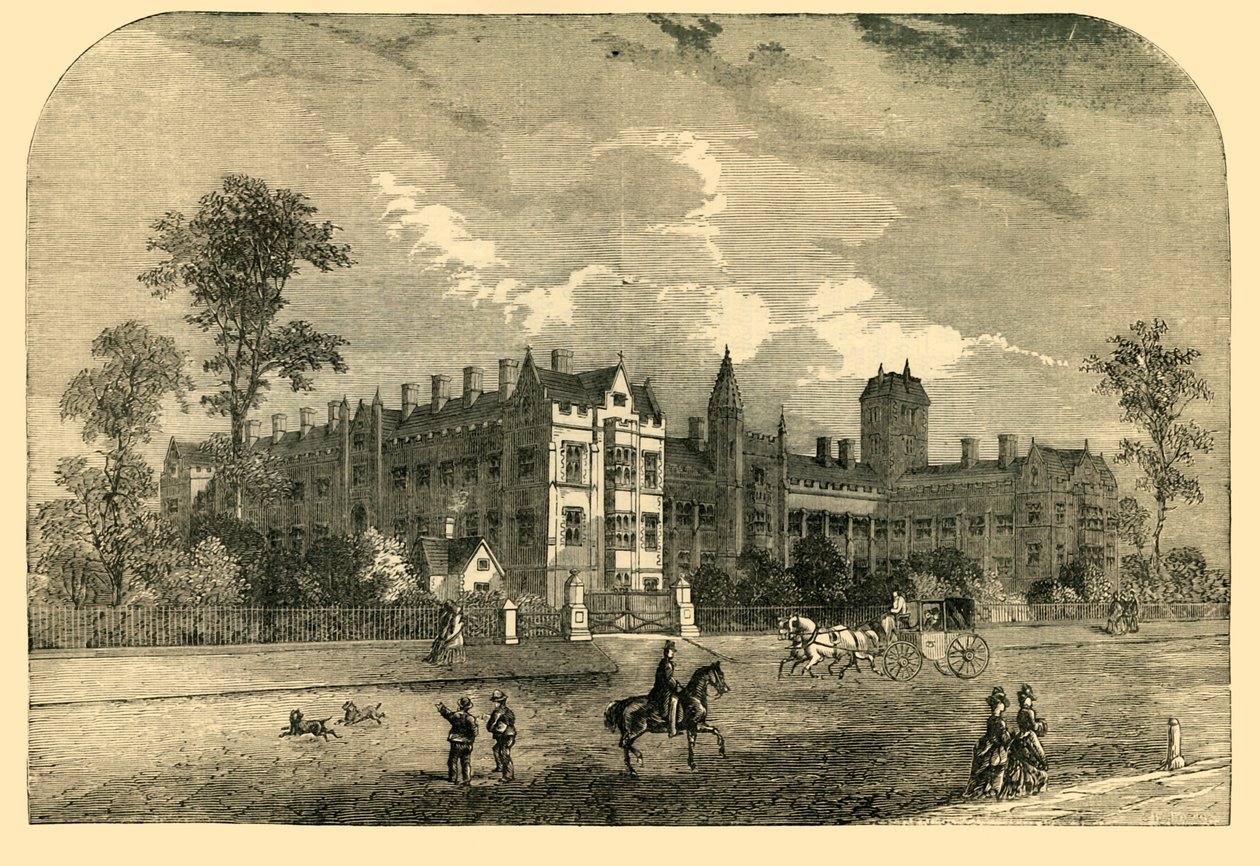 Tüketim Hastanesi, Brompton, c1876. by Unbekannt