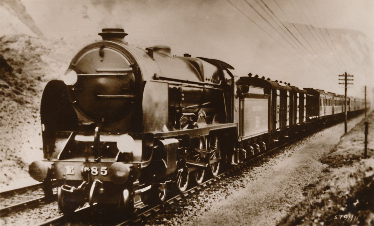 Continental Boat Express, Güney Demiryolu, c1920