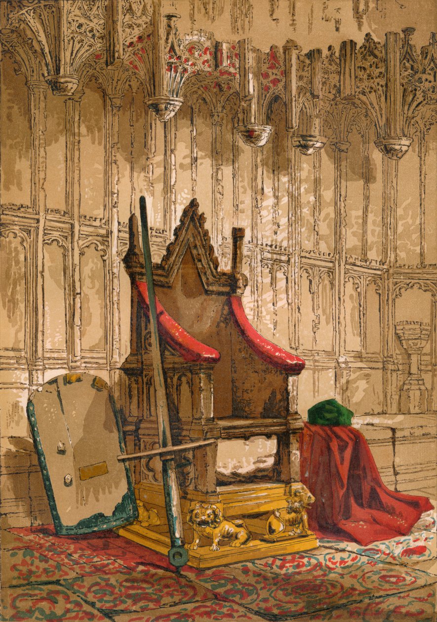 Taç Giyme Koltuğu, c1845, 1864 by Unbekannt