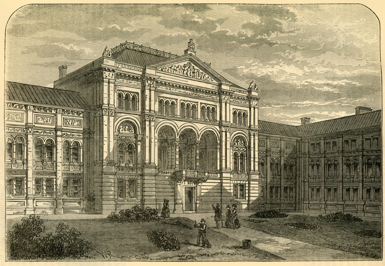 Güney Kensington İstasyonu Mahkemesi, c1876. by Unbekannt