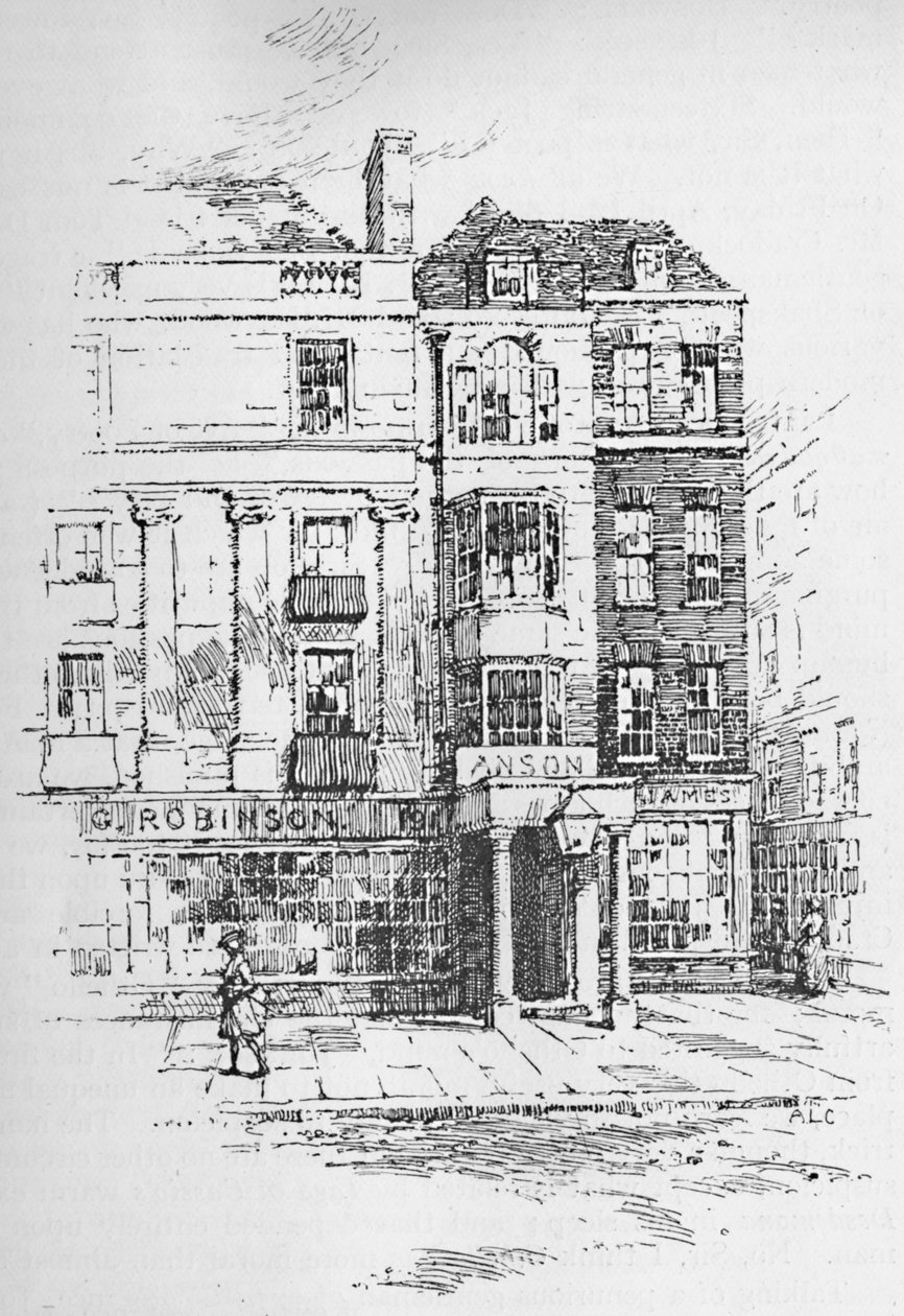 The Crown ve Anchor Tavern, 1907 by Unbekannt