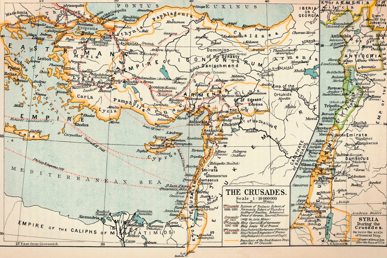 Haçlı Seferleri, c1906, 1907 by Unbekannt