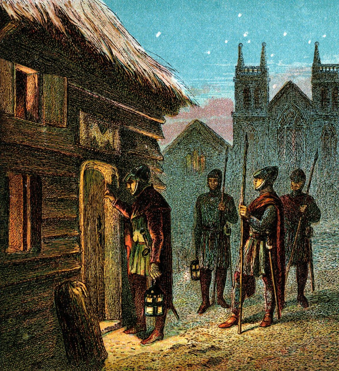 Sokağa çıkma yasağı, c1850 by Unbekannt