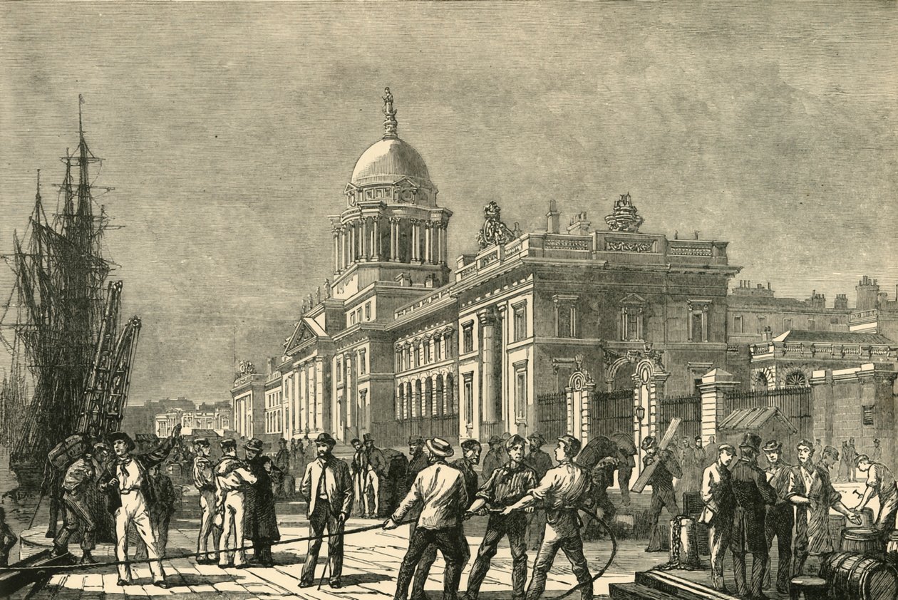 Gümrük Evi, Dublin, 1898. by Unbekannt