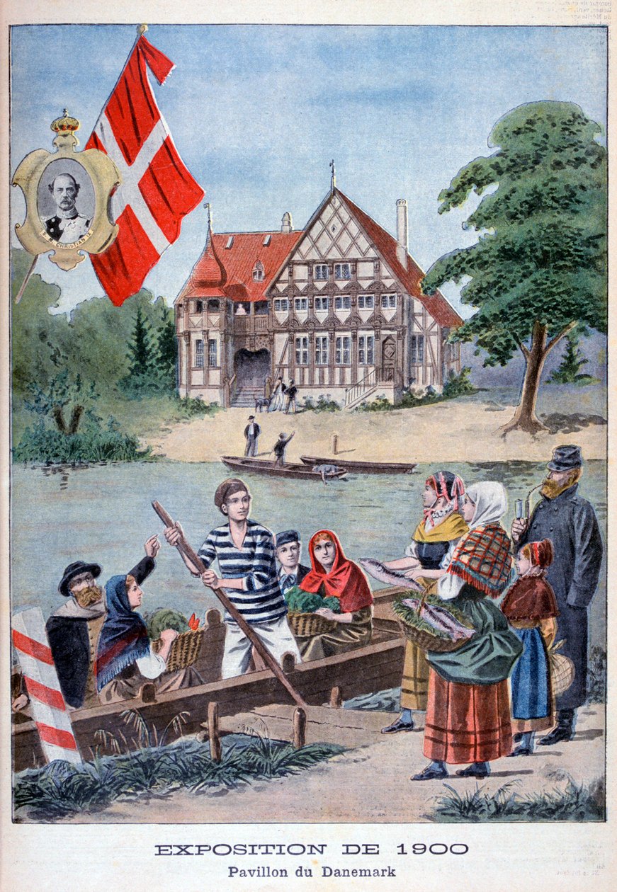 1900 Evrensel Sergisinde Danimarka pavyonu, Paris, 1900 by Unbekannt