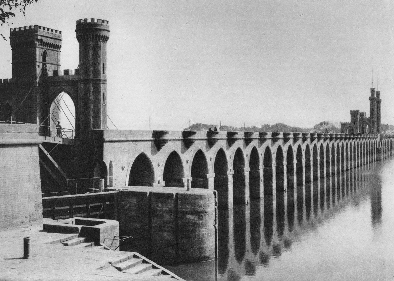 Delta Barajı, Kahire, Mısır, 1920