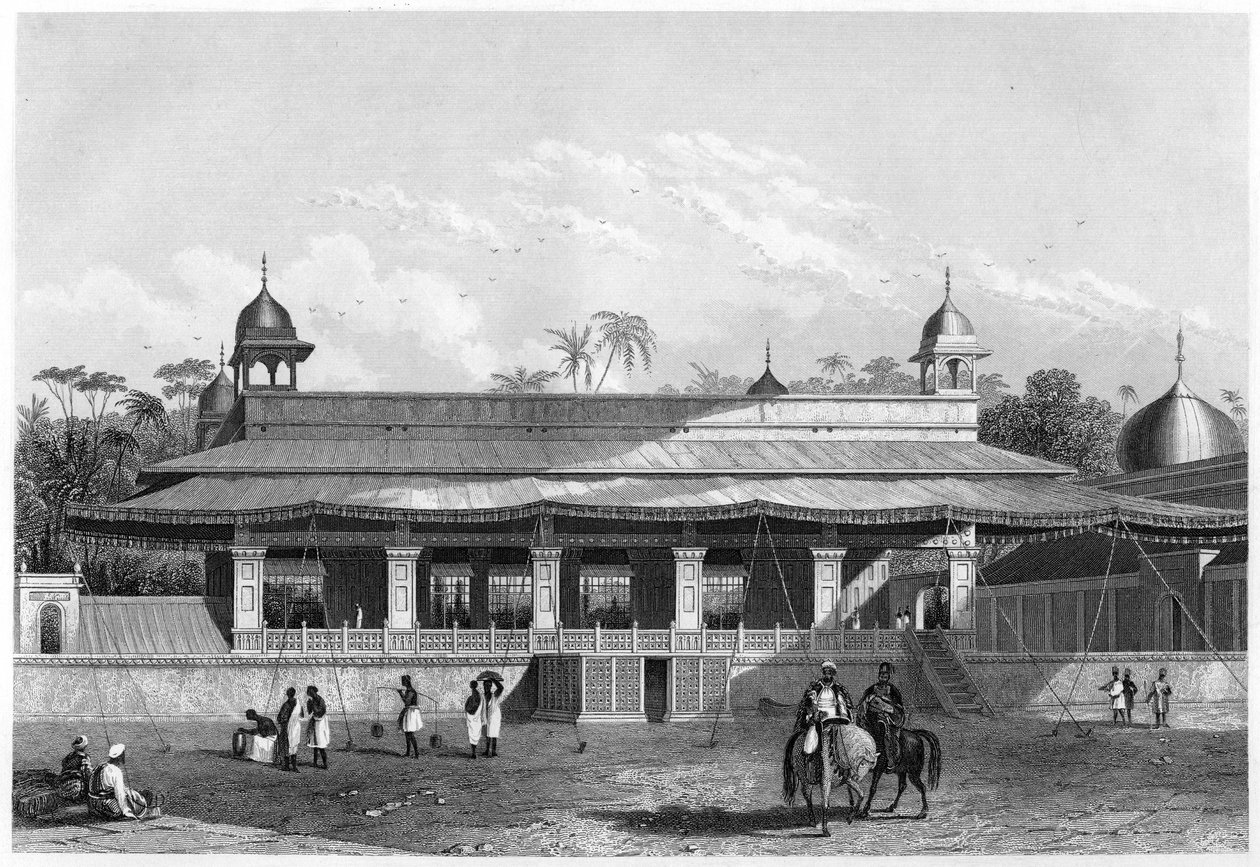 Dewas Khan, Seyirci Salonu, Delhi, c1860 by Unbekannt
