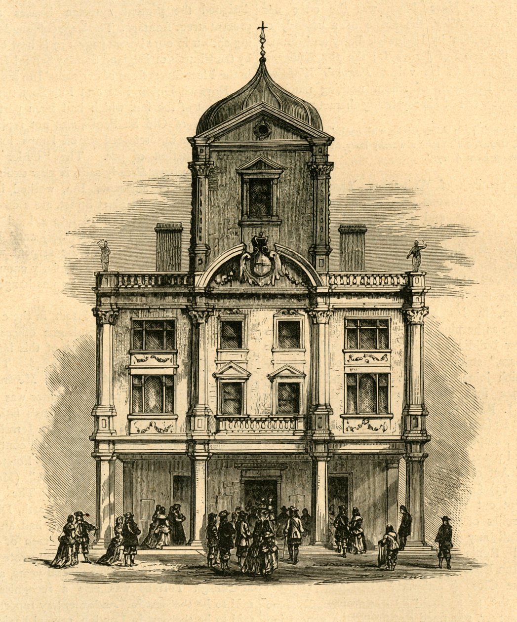 Dorset Bahçeleri Tiyatrosu, Whitefriars, 1897. by Unbekannt