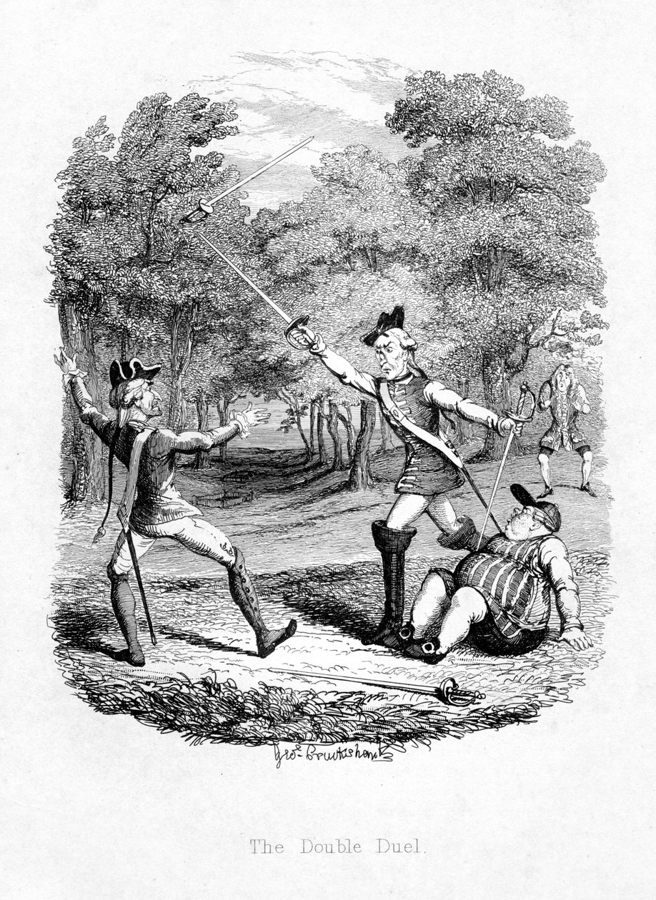 Çifte Düello, 1844 by Unbekannt