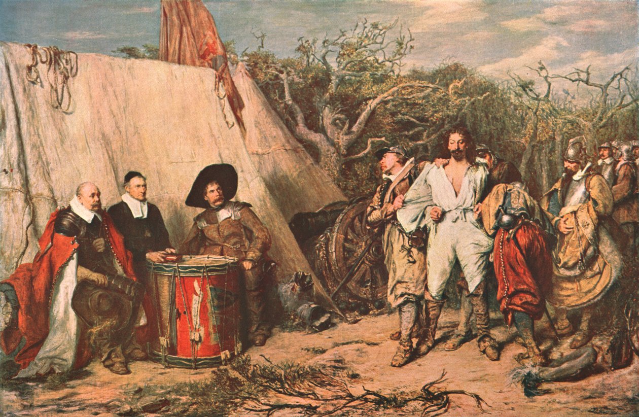Drumhead Court Martial, 1865, c1902. by Unbekannt