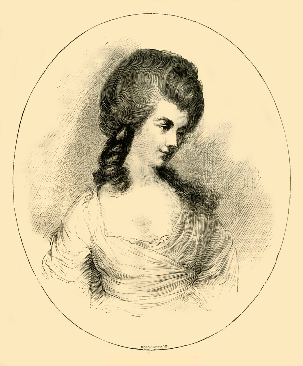 Devonshire Düşesi, c1780, 1881. by Unbekannt