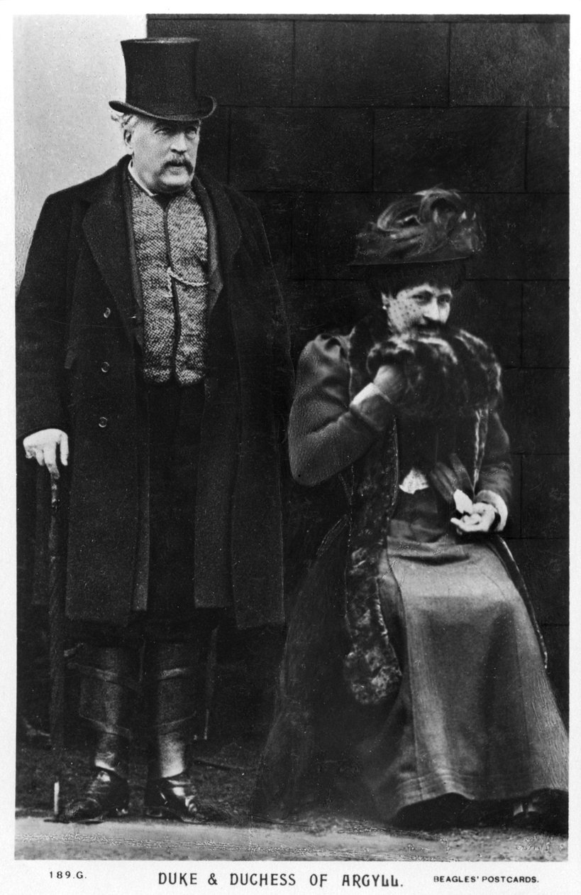 Argyll Dükü ve Düşesi, 19. yüzyılın sonları veya 20. yüzyılın başlarında by Unbekannt