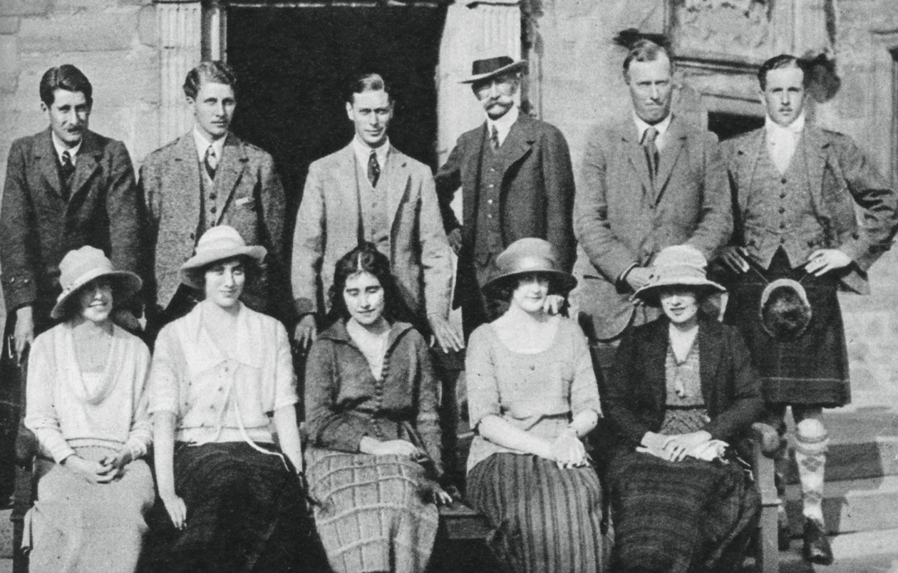 York Dükü, Strathmores Kontu ile atış partisi, İskoçya, 1921 by Unbekannt