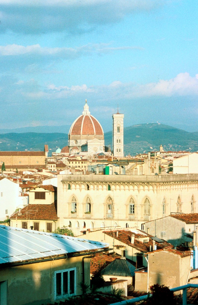 Duomo ve Campanile, Floransa, İtalya by Unbekannt