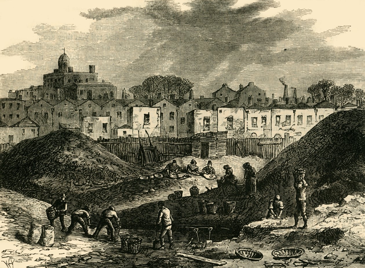 Toz Yığınları, Somers Kasabası, 1836