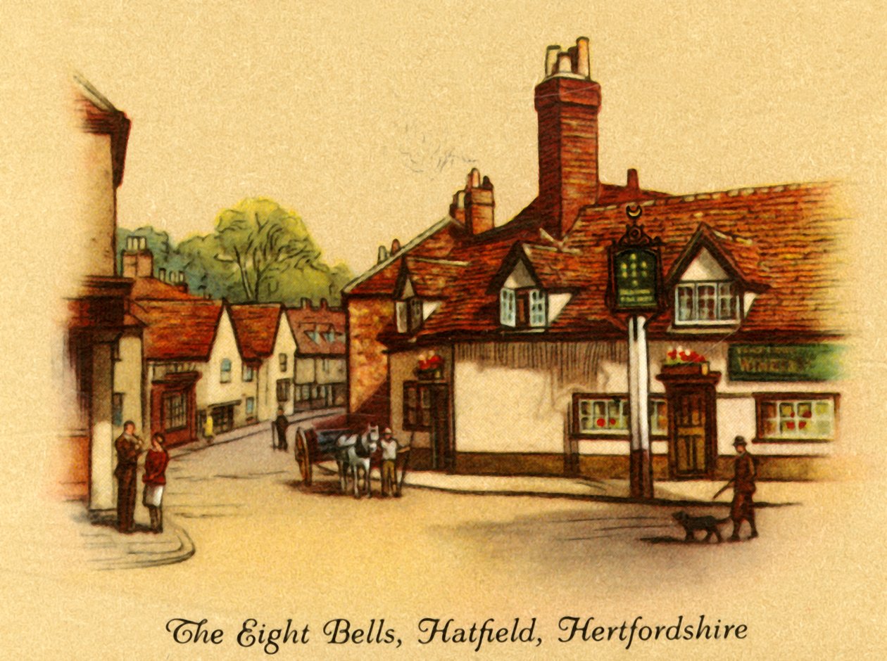 Sekiz Çan, Hatfield, Hertfordshire, 1939. by Unbekannt