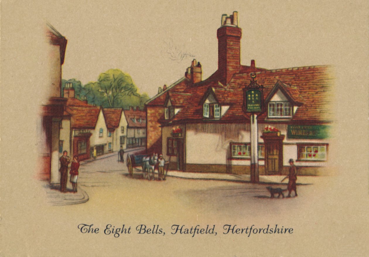 Sekiz Çan, Hatfield, Hertfordshire, 1939 by Unbekannt