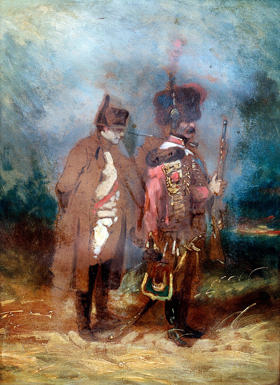 Fransız Seferi sırasında İmparator I. Napolyon, 1814 by Unbekannt