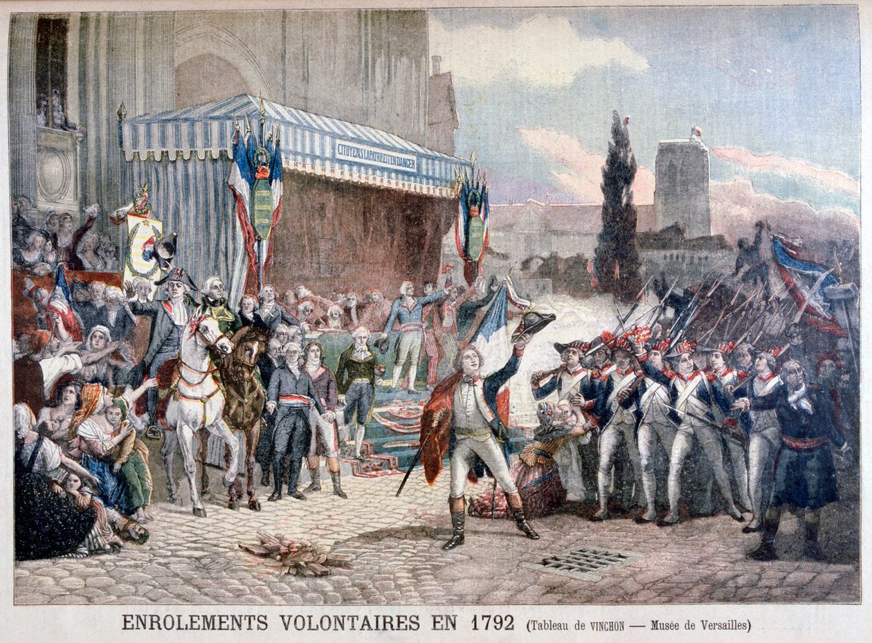 Gönüllülerin Kaydı, 22 Temmuz 1792, 1895 by Unbekannt