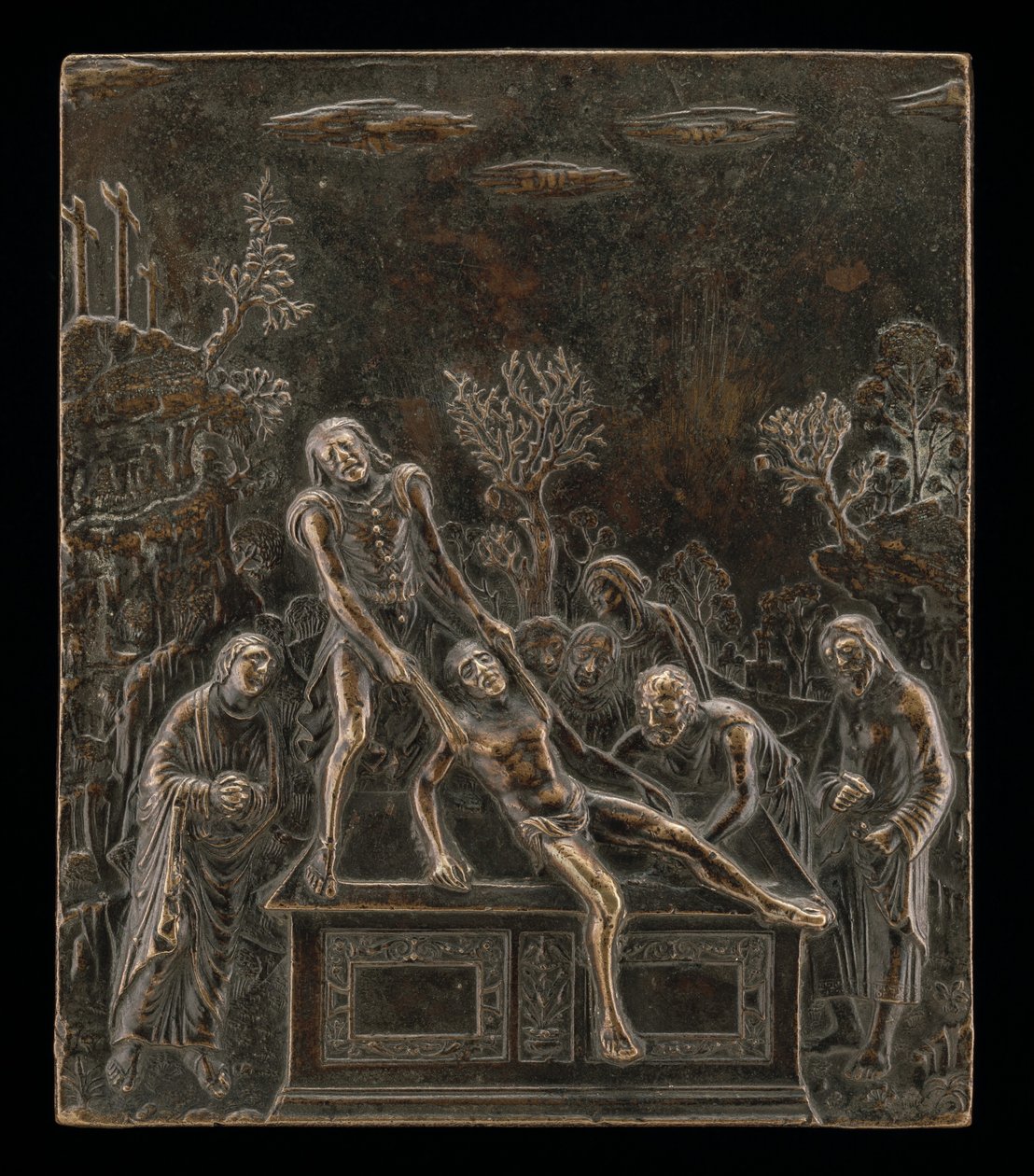Entombment, 16. yüzyılın başlarında. by Unbekannt