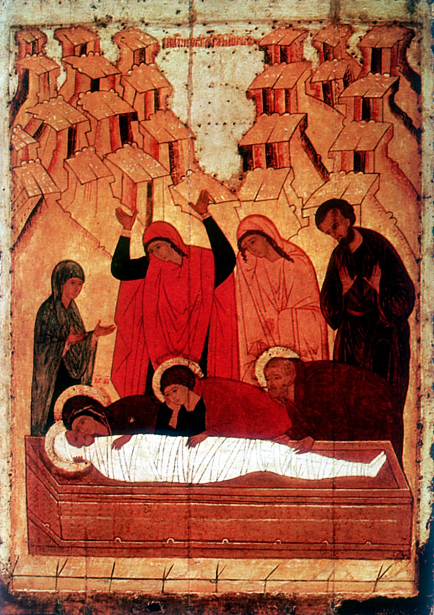 Entombment, 15. yüzyılın sonlarında by Unbekannt