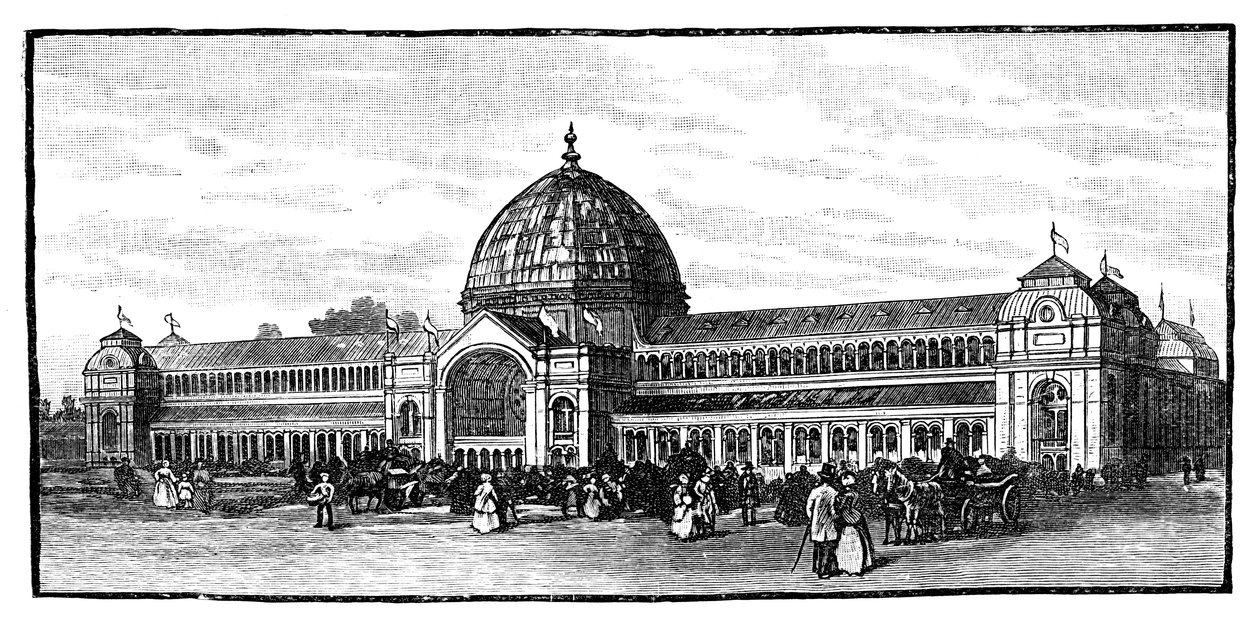 1862 Sergi Binası by Unbekannt