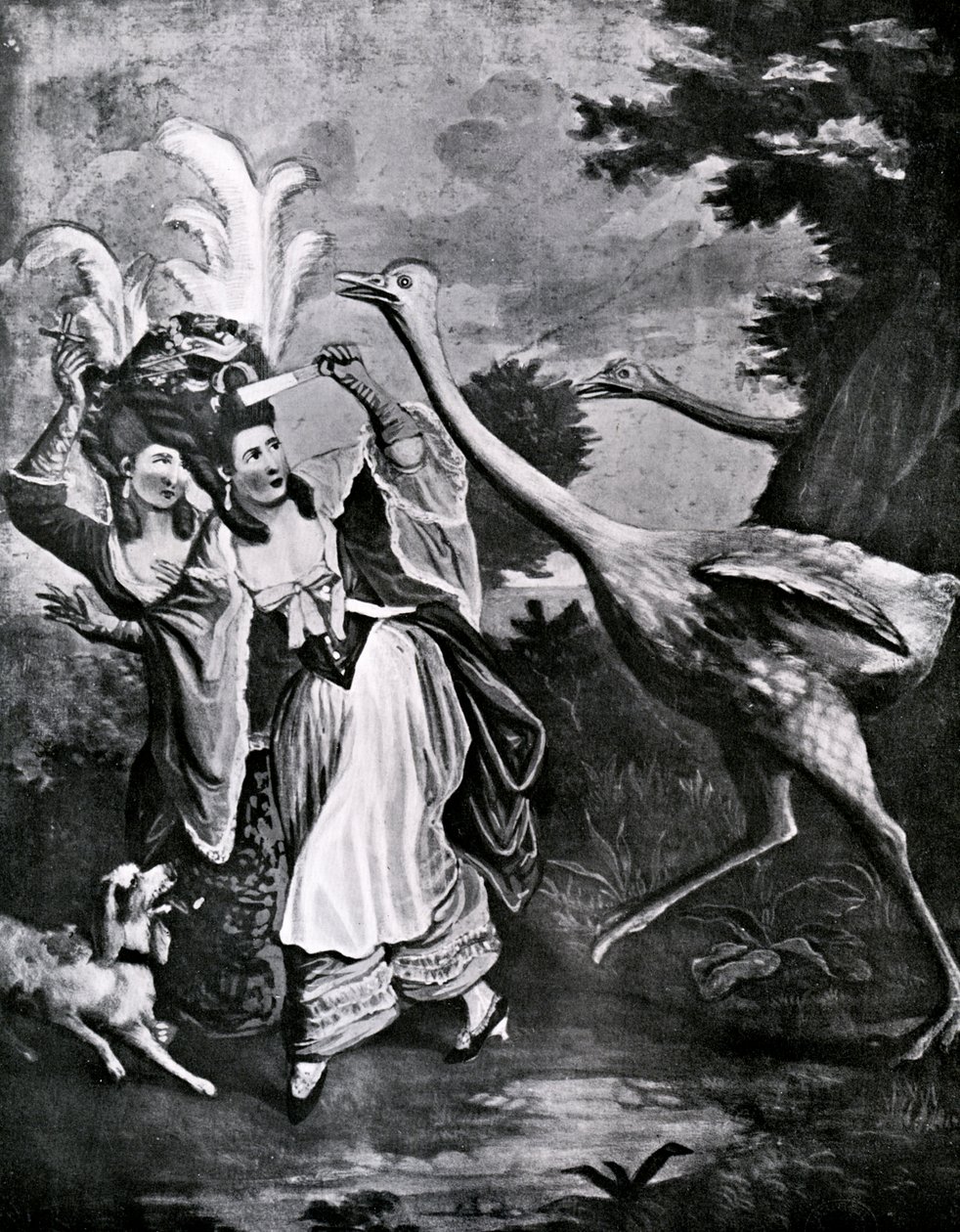 Korkunç Tüylü Panayır, 18. yüzyıl by Unbekannt